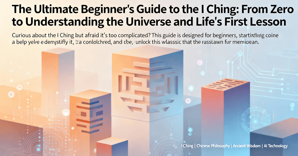 《易经》新手终极指南：从零开始，读懂宇宙与人生的第一课
